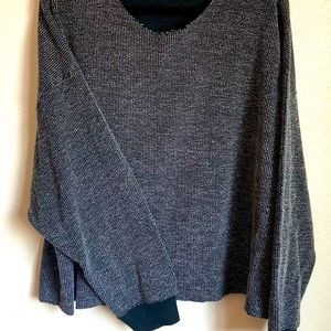 Women’s XL Nike crop top oversized yoga sweatshirt